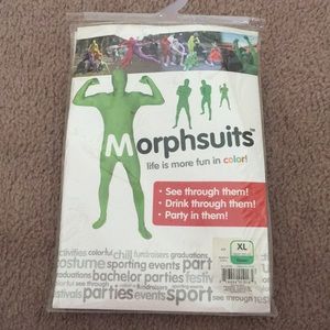 Halloween Costume - Green Morphsuit